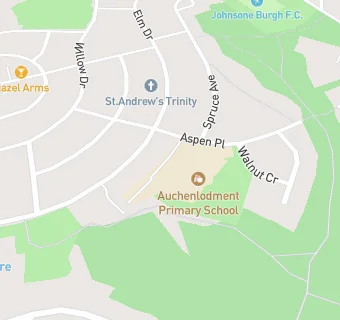 map for Auchenlodment Primary School