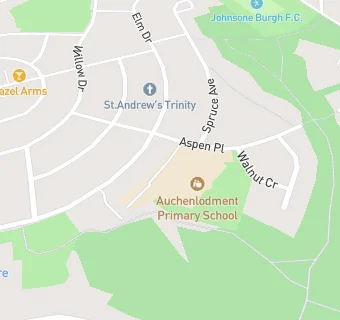 map for Auchenlodment Primary School