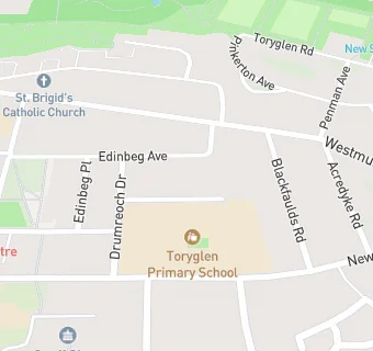 map for Toryglen Primary School