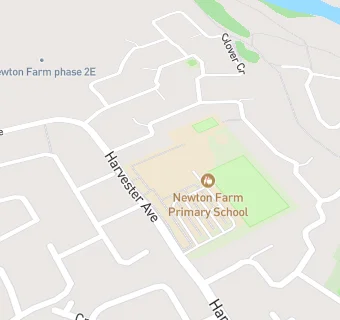 map for Newton Farm Primary School