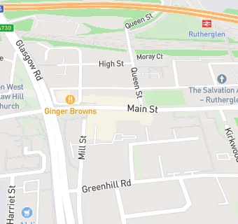 map for Greggs