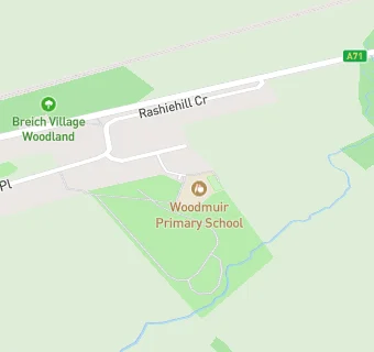 map for Woodmuir Primary School