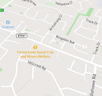 map for Tannochside Olde Club