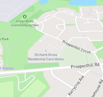 map for Orchard Grove Residential Care Home