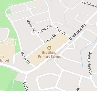 map for Brediland Primary School