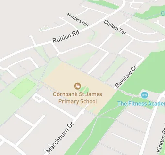 map for Cornbank Primary School