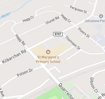 map for St Margaret's Primary School