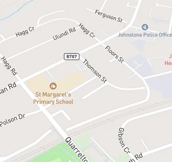 map for St Margarets Primary School