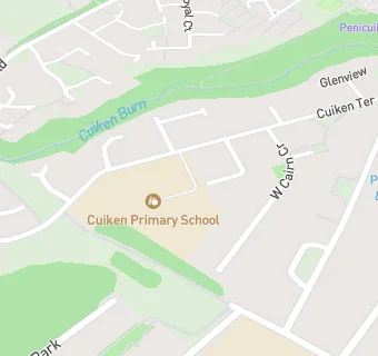 map for Cuiken Primary School