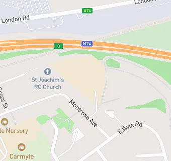 map for St Joachim's Primary School