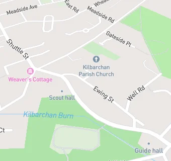 map for Kilbarchan After School Club