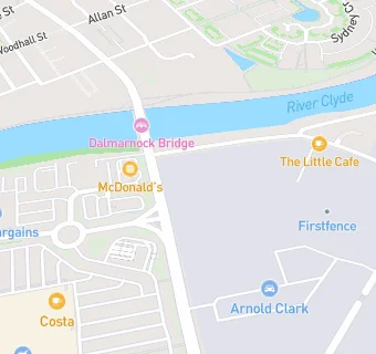 map for Costa Coffee