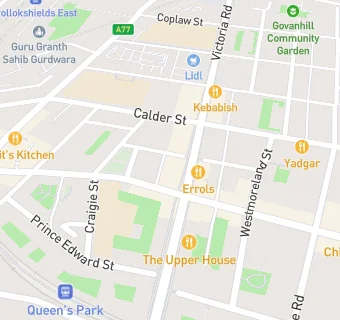 map for Victoria Newsagents