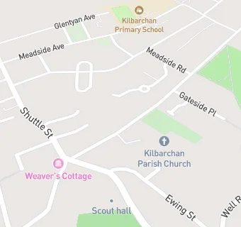 map for St Barchans Lodge