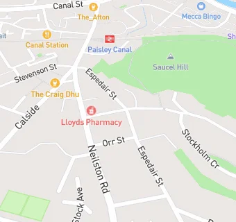 map for Charleston Surgery