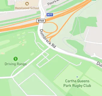 map for Cartha Queens Park Rugby Club