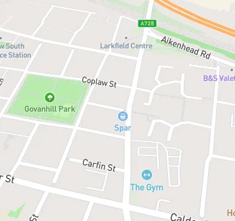 map for Govanhill Supermarket