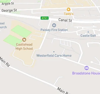 map for Westerfield Care Centre