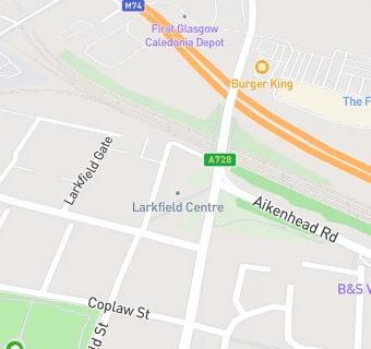 map for Larkfield Centre