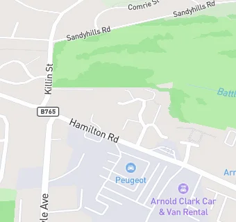 map for Ashton Grange Care Centre