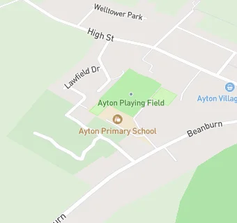 map for Ayton Primary School