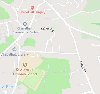 map for Chapelhall Parish Church