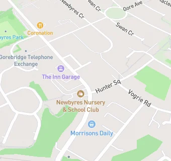 map for Busy Bees At Midlothian Newbyres