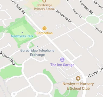 map for Gorebridge Community Cares