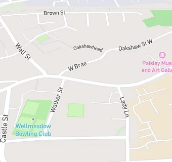 map for Wellmeadow Dental Practice