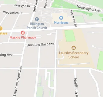 map for Lourdes Secondary School