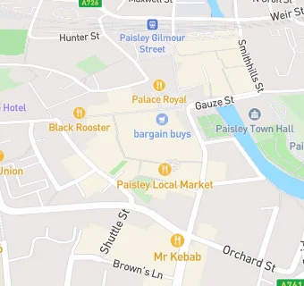 map for Boots UK (The Paisley Centre)