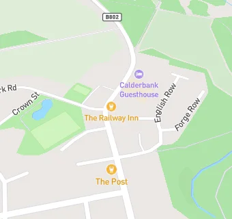 map for Calderbank Parish Church