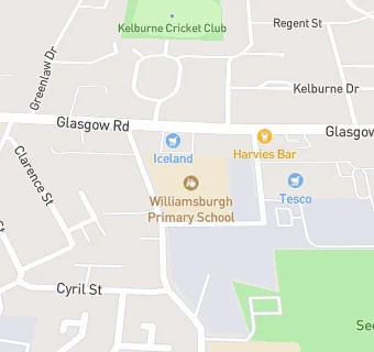 map for Williamsburgh Primary School