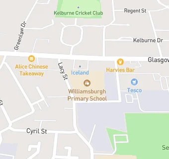 map for Williamsburgh Primary School