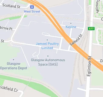 map for Glasgow Alevi  Cultural And Community Centre