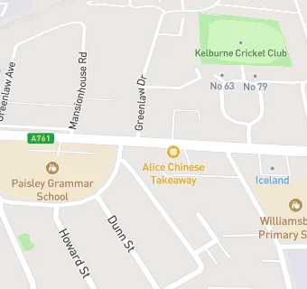 map for Sinclair Barr  Newsagent