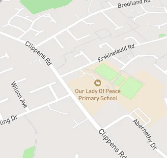 map for Our Lady Of Peace Primary School