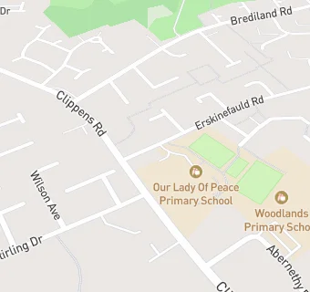 map for Our Lady of Peace Primary School