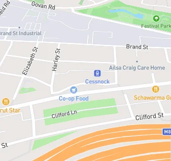 map for The Co-op Food Glasgow