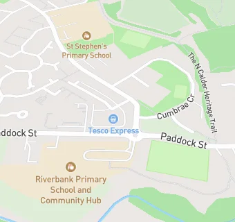 map for Tesco Express