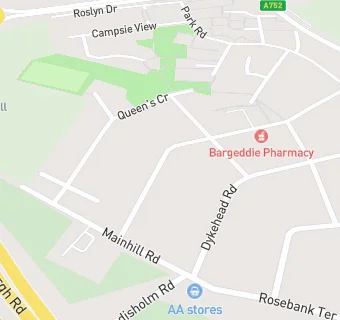 map for Bargeddie Pharmacy