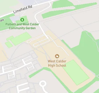 map for West Calder High School