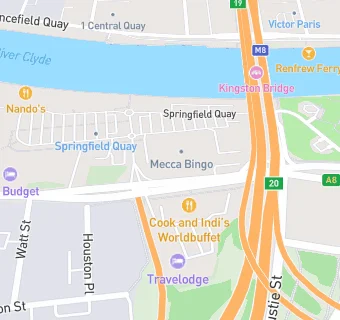 map for Quay Lounge