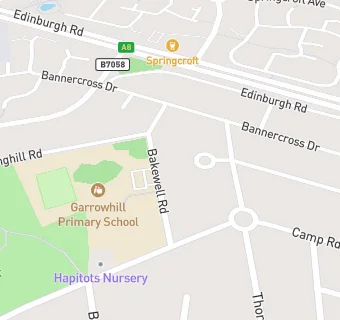 map for Garrowhill Early Learning Centre