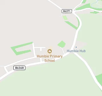 map for Humbie Primary School