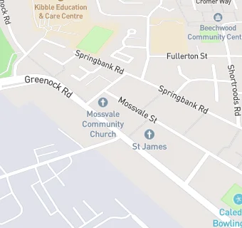 map for Mossvale Community Church