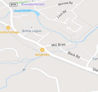 map for Brite Dental - Bridge of Weir