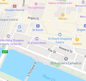 map for Paradise Street Food