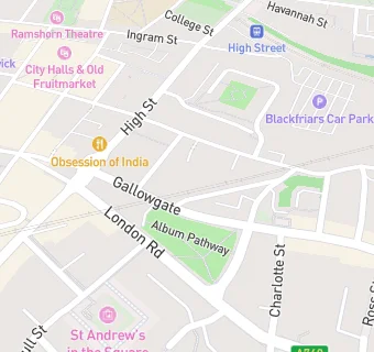 map for Coronation Restaurant