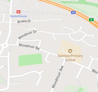 map for Swinton Primary School